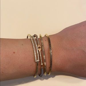Lot of 4 Stella & Dot Bangles